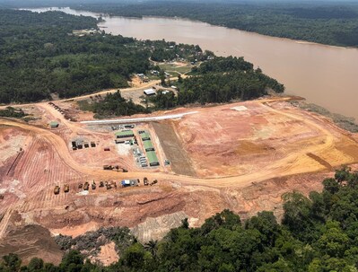 Figure 3 – Barge Landing Area (CNW Group/G Mining Ventures Corp) Figure 3 – Barge Landing Area (CNW Group/G Mining Ventures Corp)