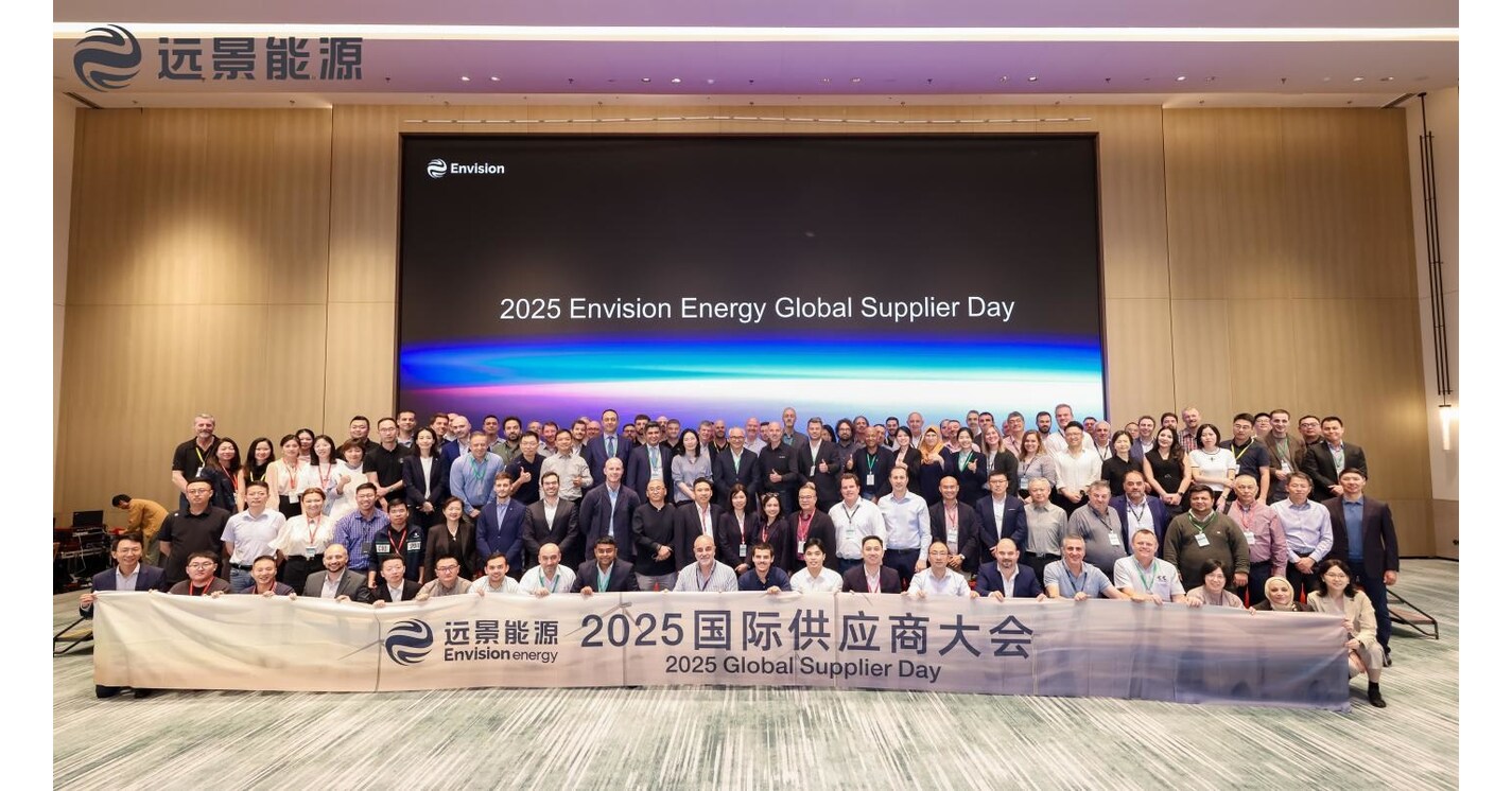 Envision Energy Perkuat Kolaborasi Global Lewat "Global Supplier Day" Edisi Perdana untuk Membangun Rantai Pasok yang Aman, Tangguh, dan Berkelanjutan
