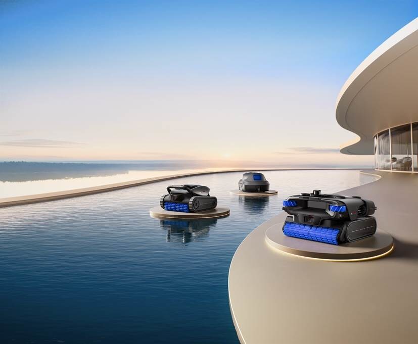 MOVA Unveils a New Autonomous Hovering Robotic Pool Cleaner with Underwater Drone-Like Agility