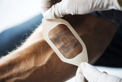 Wearable device with embedded biosensor protected by silicones