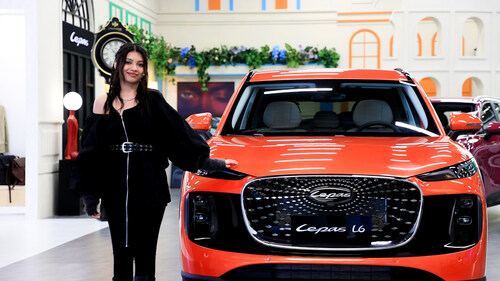 Partnering with Popular Singer JeryL Lee, LEPAS Accelerates Its Elegant Driving Journey Across Southeast Asia (PRNewsfoto/Chery Group)