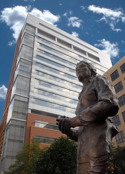 Mercy Medical Center in downtown Baltimore City, Maryland.