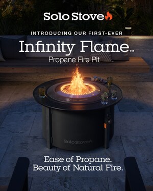 Introducing the all-new Solo Stove Infinity Flame™ Propane Fire Pit Introducing the all-new Solo Stove Infinity Flame™ Propane Fire Pit