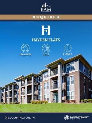 BAM Capital Acquires Hayden Flats, a Premier Class A Community in Bloomington, Indiana BAM Capital Acquires Hayden Flats, a Premier Class A Community in Bloomington, Indiana