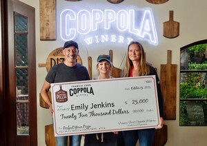 FRANCIS FORD COPPOLA WINERY ANNOUNCES WINNER OF FOURTH ANNUAL "PERFECT YOUR PIZZA" COMPETITION