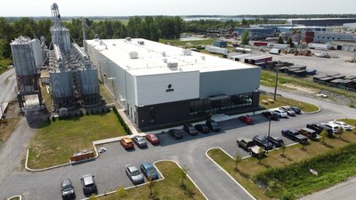 Nouvelle usine des Moulins de Soulanges située a Coteau-Du-Lac (Groupe CNW/Les Moulins de Soulanges) Nouvelle usine des Moulins de Soulanges située a Coteau-Du-Lac (Groupe CNW/Les Moulins de Soulanges)