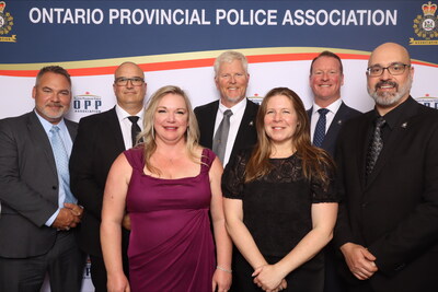 OPP Association Board of Directors (L to R) Mike Adair, VP Dave Dube, Lynn Neale, Trevor McKean, Terri Hubbert, Dan Pyrah, President and CEO David Sabatini (CNW Group/Ontario Provincial Police Association) OPP Association Board of Directors (L to R) Mike Adair, VP Dave Dube, Lynn Neale, Trevor McKean, Terri Hubbert, Dan Pyrah, President and CEO David Sabatini (CNW Group/Ontario Provincial Police Association)