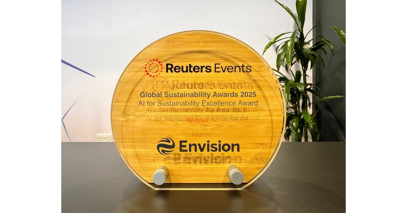 Envision Energy recibe un premio en los Reuters Global Sustainability Awards 2025 Envision Energy recibe un premio en los Reuters Global Sustainability Awards 2025