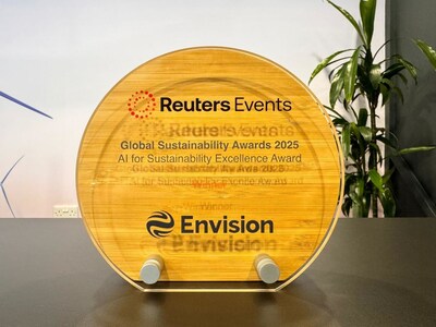 Envision Energy được vinh danh với giải thưởng "Ứng dụng AI vì tính bền vững xuất sắc" tại Giải thưởng phát triển bền vững toàn cầu Reuters 2025 ảnh 1