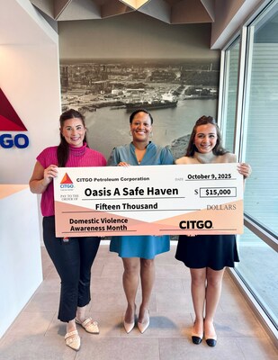 CITGO Lake Charles Refinery presenting check to Oasis. CITGO Lake Charles Refinery presenting check to Oasis.