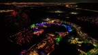 Fireworks over Luminaria