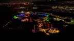 Fireworks over Luminaria