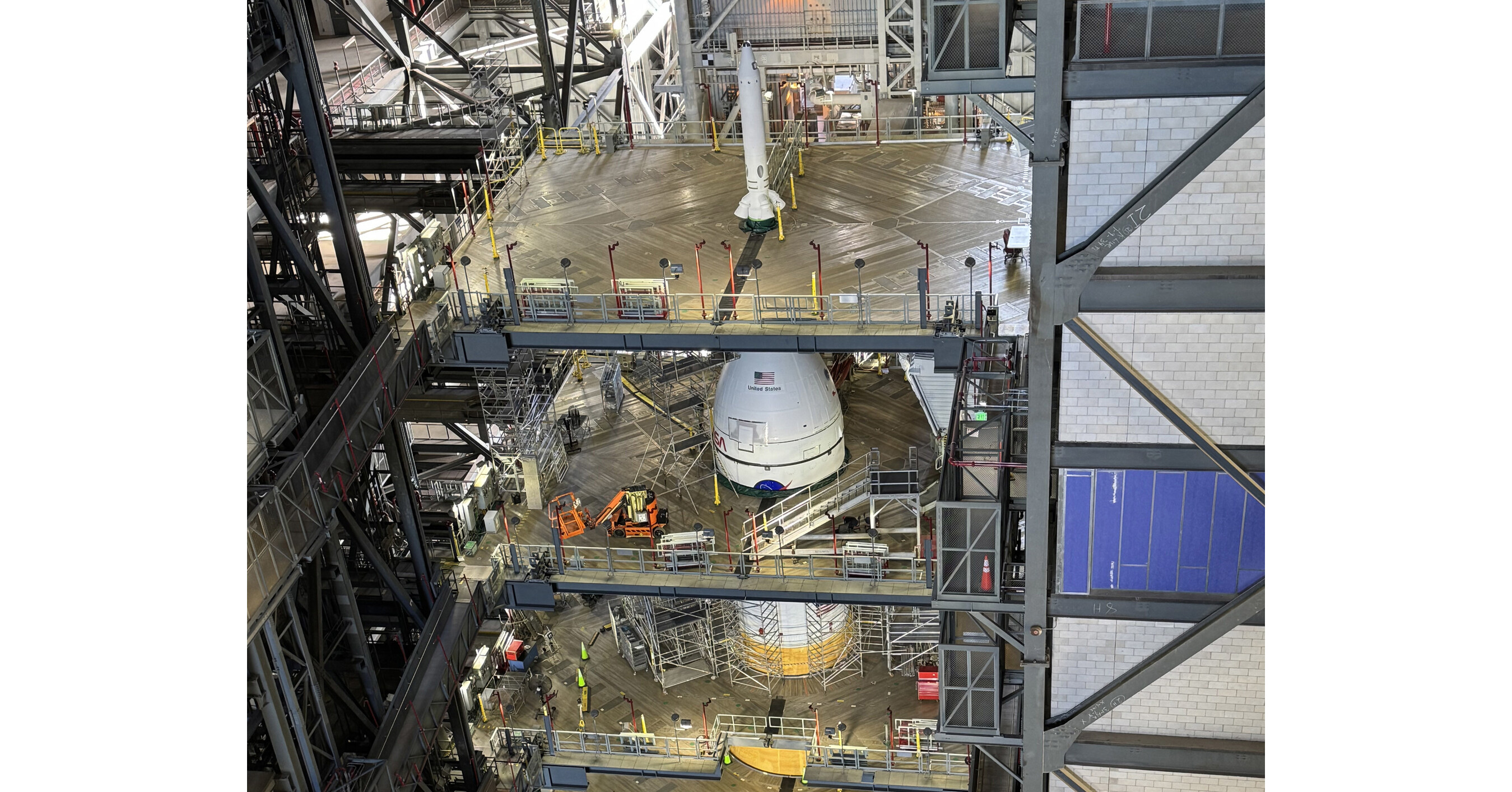 Orion Spacecraft Completes Major Stacking Milestone Ahead of Artemis II Mission Orion Spacecraft Completes Major Stacking Milestone Ahead of Artemis II Mission