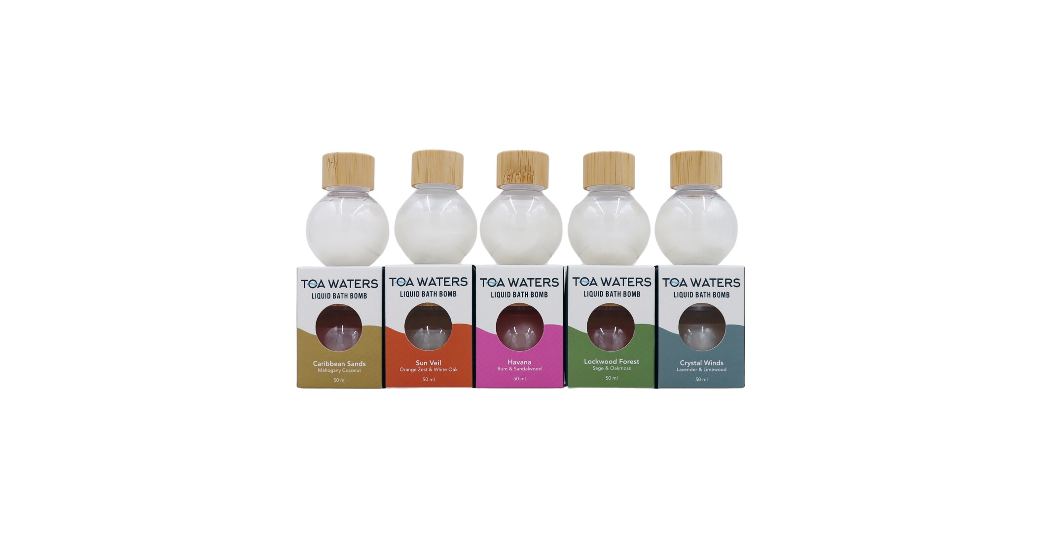 TOA Waters Launches the Worlds First and Only Liquid Bath Bombs