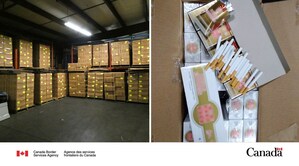 CBSA seizes over $2.2 million in contraband cigarettes