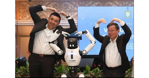 Robot cerdas yang Serbabisa X2 "Heart" Dilansir di Sarawak, AgiBot Jadi Pusat Perhatian di Malaysia