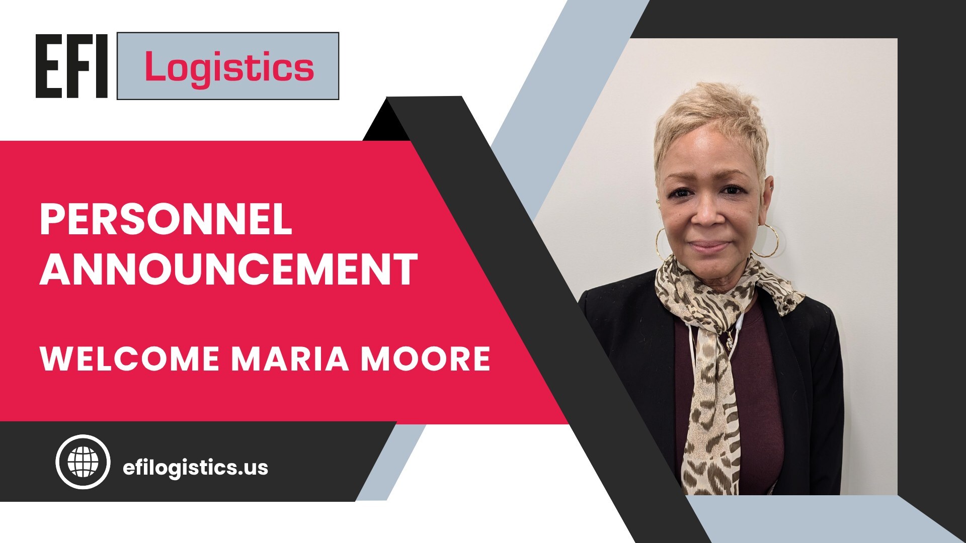 Maria Moore Joins the EFI Logistics Team as VP of Import