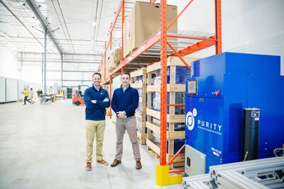 Purity Gas is a provider of engineered on-site nitrogen generation systems for manufacturers. We disrupt the multi-billion-dollar nitrogen gas market with state-of-the-art technology that allows commercial & industrial gas users to reliably, safely and cost-effectively produce their own supply of gaseous nitrogen in-house and on-demand, for a fraction of the cost of buying nitrogen from third-party gas suppliers. (CNW Group/Purity Gas Inc.) Purity Gas is a provider of engineered on-site nitrogen generation systems for manufacturers. We disrupt the multi-billion-dollar nitrogen gas market with state-of-the-art technology that allows commercial & industrial gas users to reliably, safely and cost-effectively produce their own supply of gaseous nitrogen in-house and on-demand, for a fraction of the cost of buying nitrogen from third-party gas suppliers. (CNW Group/Purity Gas Inc.)