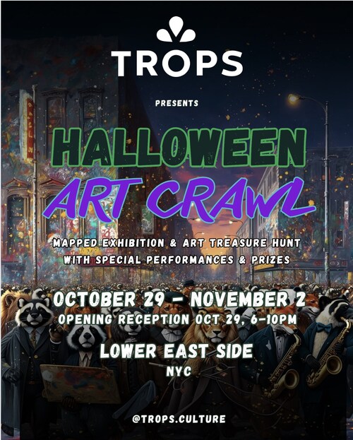 Trops Halloween Art Crawl