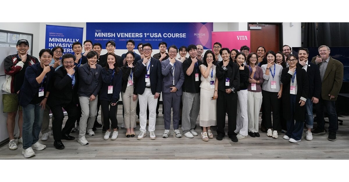 MINISH Technology Has Successfully Concluded Its First U.S. MINISH Veneers Course, Certifying 22 Dentists MINISH Technology Has Successfully Concluded Its First U.S. MINISH Veneers Course, Certifying 22 Dentists