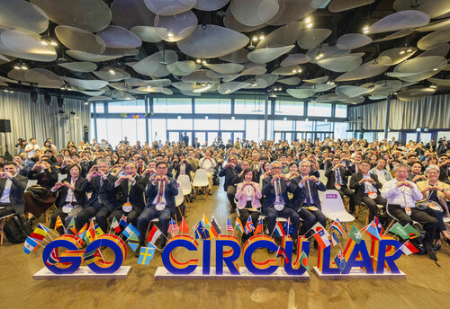 The Asia Pacific Circular Economy Roundtable & Hotspot 2025 (APCER & Hotspot 2025) concluded in Taipei, with over 500 participants from 50 countries. (PRNewsfoto/APCER & Hotspot 2025)