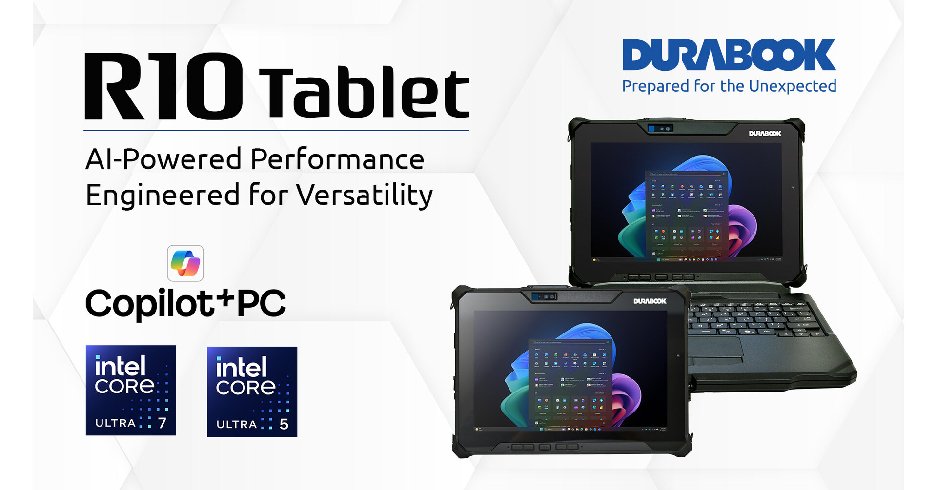 Durabook präsentiert mit dem R10 eines der ersten Rugged Tablets mit ...