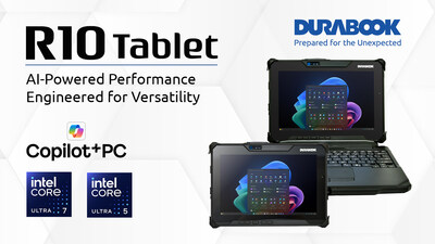Durabook Announces All-New R10 Copilot+ PC Rugged Tablet Durabook Announces All-New R10 Copilot+ PC Rugged Tablet