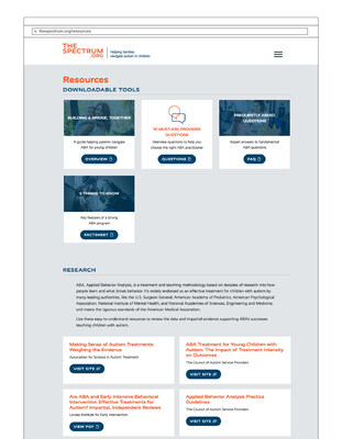 TheSpectrum.org Launches as an Educational Hub for Parents on ABA Treatment for Children with Autism