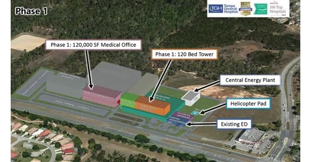Tampa General Hospital to Expand Services in Citrus County with Acquisition of Central Citrus Hills Property