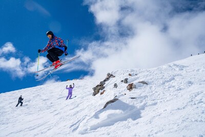 Skiers at Breckenridge Skiers at Breckenridge