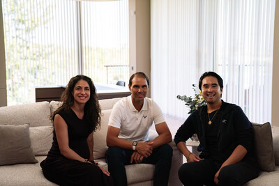 (From right) Dr. Adrian Cheng of The WEMP Foundation, Mr. Rafael Nadal and Ms. María Francisca Perelló of Rafa Nadal Foundation discussed the collaboration for The Children Ball at the Rafa Nadal Academy by Movistar in Manacor, Spain (Rafa’s hometown) in mid-2025. (PRNewsfoto/the Rafa Nadal Foundation,The WEMP Foundation) (From right) Dr. Adrian Cheng of The WEMP Foundation, Mr. Rafael Nadal and Ms. María Francisca Perelló of Rafa Nadal Foundation discussed the collaboration for The Children Ball at the Rafa Nadal Academy by Movistar in Manacor, Spain (Rafa’s hometown) in mid-2025. (PRNewsfoto/the Rafa Nadal Foundation,The WEMP Foundation)