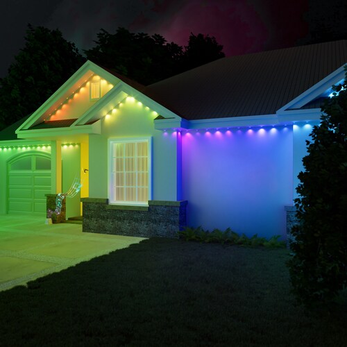 Cync Dynamic Effects Outdoor Smart Eave Lights offer DIY-friendly options to elevate your exterior illumination.