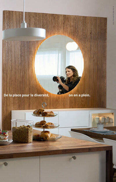 La campagne Place à la diversité de IKEA Canada, mettant en vedette Lindsay Reid, photographe d’architecture (Groupe CNW/IKEA Canada Limited Partnership)