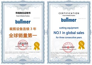 Shangpu Group Confirms Independent Market Validation: bullmer Leads Global Cutting Equipment Sales for Third Consecutive Year Shangpu Group Confirms Independent Market Validation: bullmer Leads Global Cutting Equipment Sales for Third Consecutive Year