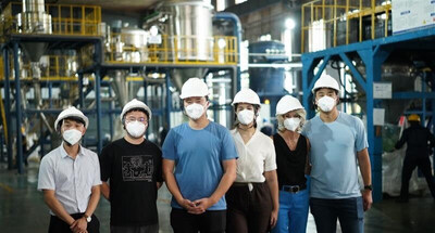 UNIGRID's material foundry, producing 100 MWh/year of its NaCrO2 cathode today.