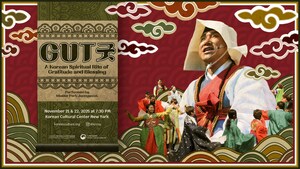 Korean Cultural Center New York presents GUT (굿): A Korean Spiritual Rite of Gratitude, Harmony, and Blessing for All