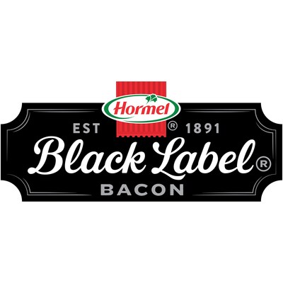 HORMEL® BLACK LABEL® bacon logo HORMEL® BLACK LABEL® bacon logo