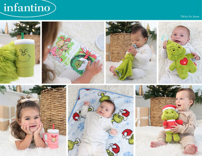 The Infantino x The Grinch holiday collection is rolling out now, with availability at Amazon, Walmart, Target and Hobby Lobby.