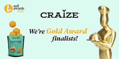 Craize® Corn Snacks Everything Flavor Announced as sofi™ Award Finalist by the Specialty Food Association