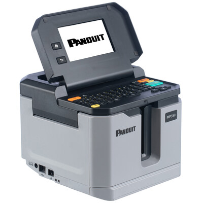 The MP550 features a 4.3-inch color touchscreen, QWERTY keyboard, and rechargeable battery for true mobile, touch-controlled labeling without a PC. The MP550 features a 4.3-inch color touchscreen, QWERTY keyboard, and rechargeable battery for true mobile, touch-controlled labeling without a PC.