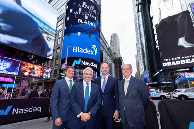 From left to right: Roland Holst, Director of Bladex; Jorge Salas, Chief Executive Officer of Bladex; Miguel Heras, Chairman of the Board of Directors of Bladex; Ricardo Arango, Director of Bladex.