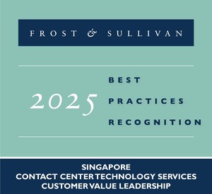 NCS Receives Frost & Sullivan's 2025 Singapore Customer Value Leadership Recognition in the Contact Center Technology Services Industry