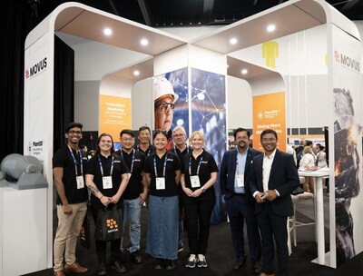The MOVUS team, along with the Infinite Uptime leadership team at IMARC 2025, Sydney. The MOVUS team, along with the Infinite Uptime leadership team at IMARC 2025, Sydney.