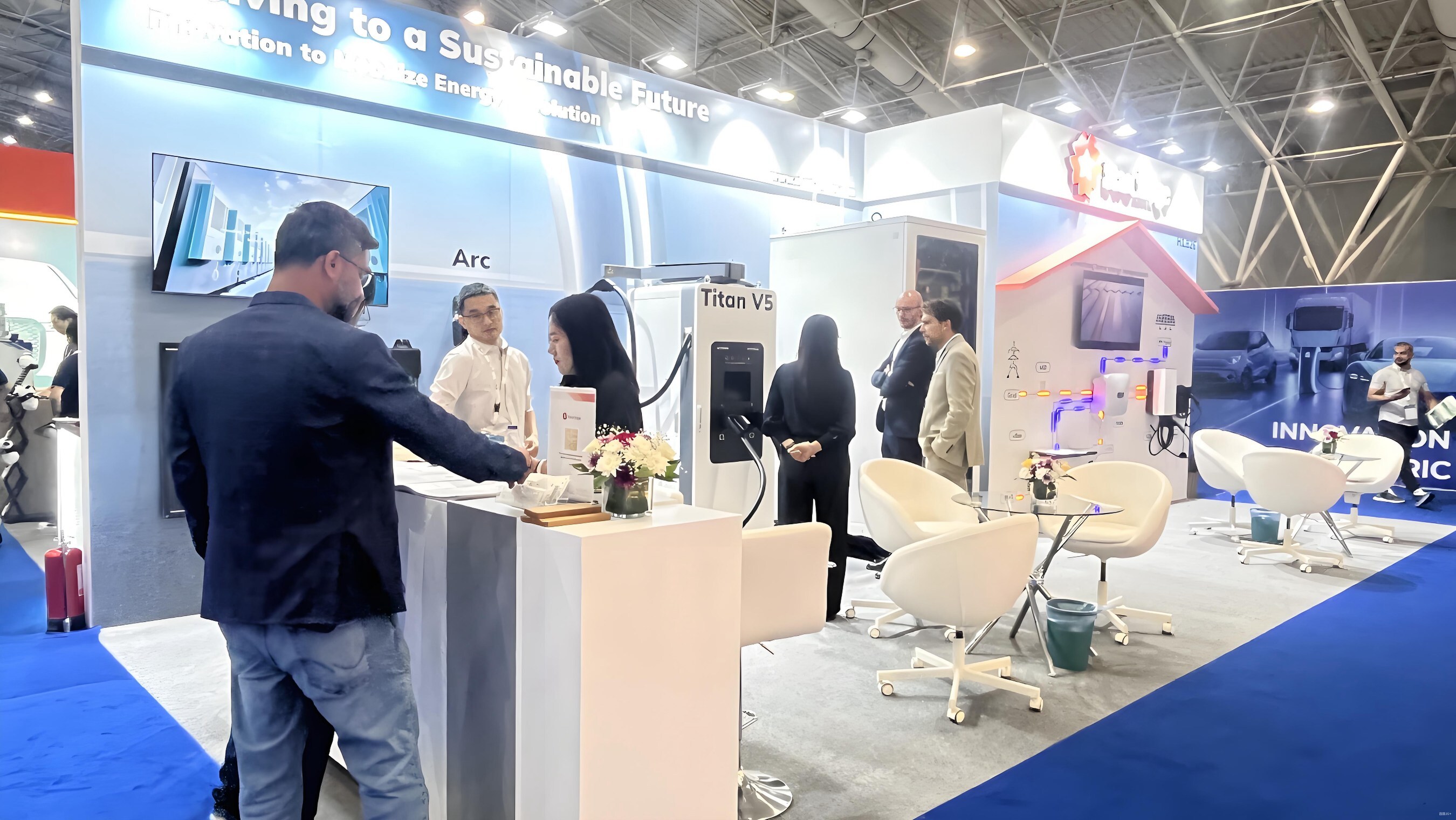 StarCharge Shines at EV Auto Show Riyadh 2025, Showcasing TITAN V5 and Full-Scenario Smart Energy Solutions