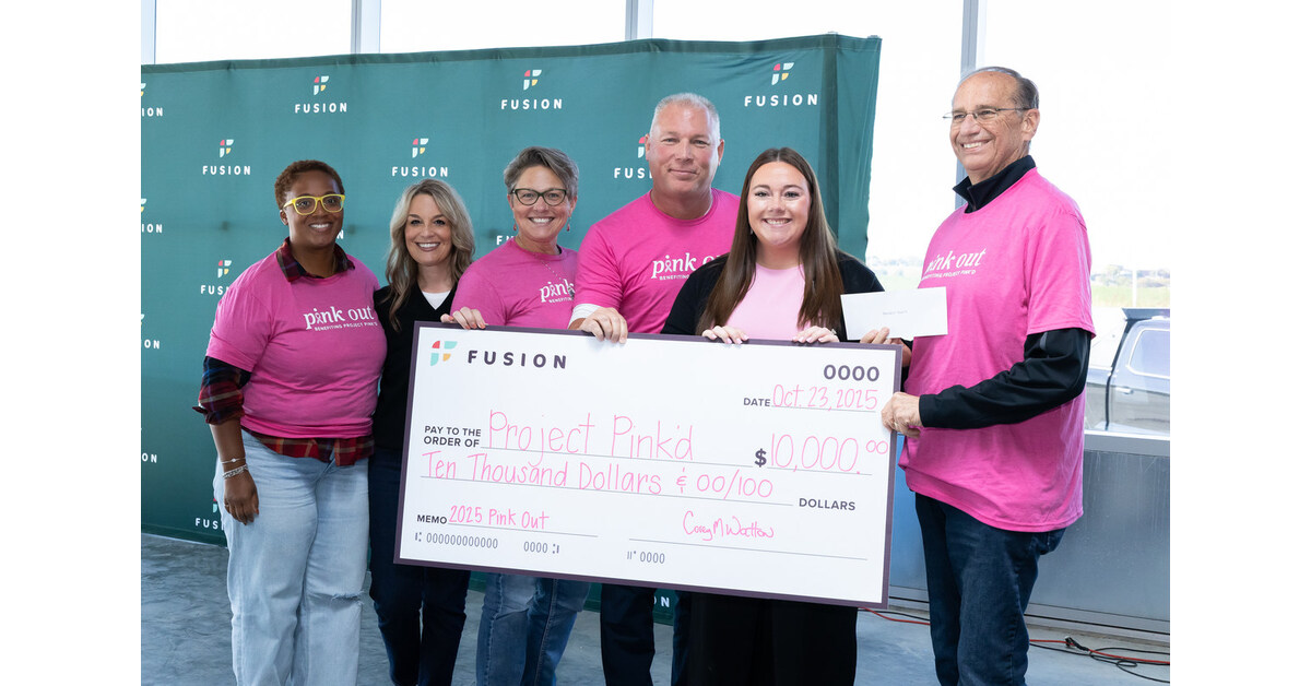 Fusion Employees Raise $10,000 for Project Pinkd