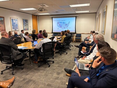 The Pew Charitable Trusts co-hosted a technical briefing on advanced transmission technologies for the Utah Public Service Commission on July 15, 2025, in Salt Lake City, Utah. Photo credit: The Pew Charitable Trusts