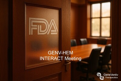 GeneVentiv Therapeutics Announces Positive FDA INTERACT Feedback Supporting Advancement of GENV-HEM Gene Therapy for Hemophilia A with or without Inhibitors