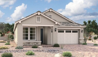 The Sapphire is one of four eye-catching Richmond American floor plans available at Seasons at Baker Farms in Phoenix, Arizona. The Sapphire is one of four eye-catching Richmond American floor plans available at Seasons at Baker Farms in Phoenix, Arizona.