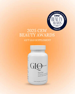 GLO Inner Wellness Named Finalist in 2025 Prestigious CEW Beauty Awards for Breakthrough Gut Supplement