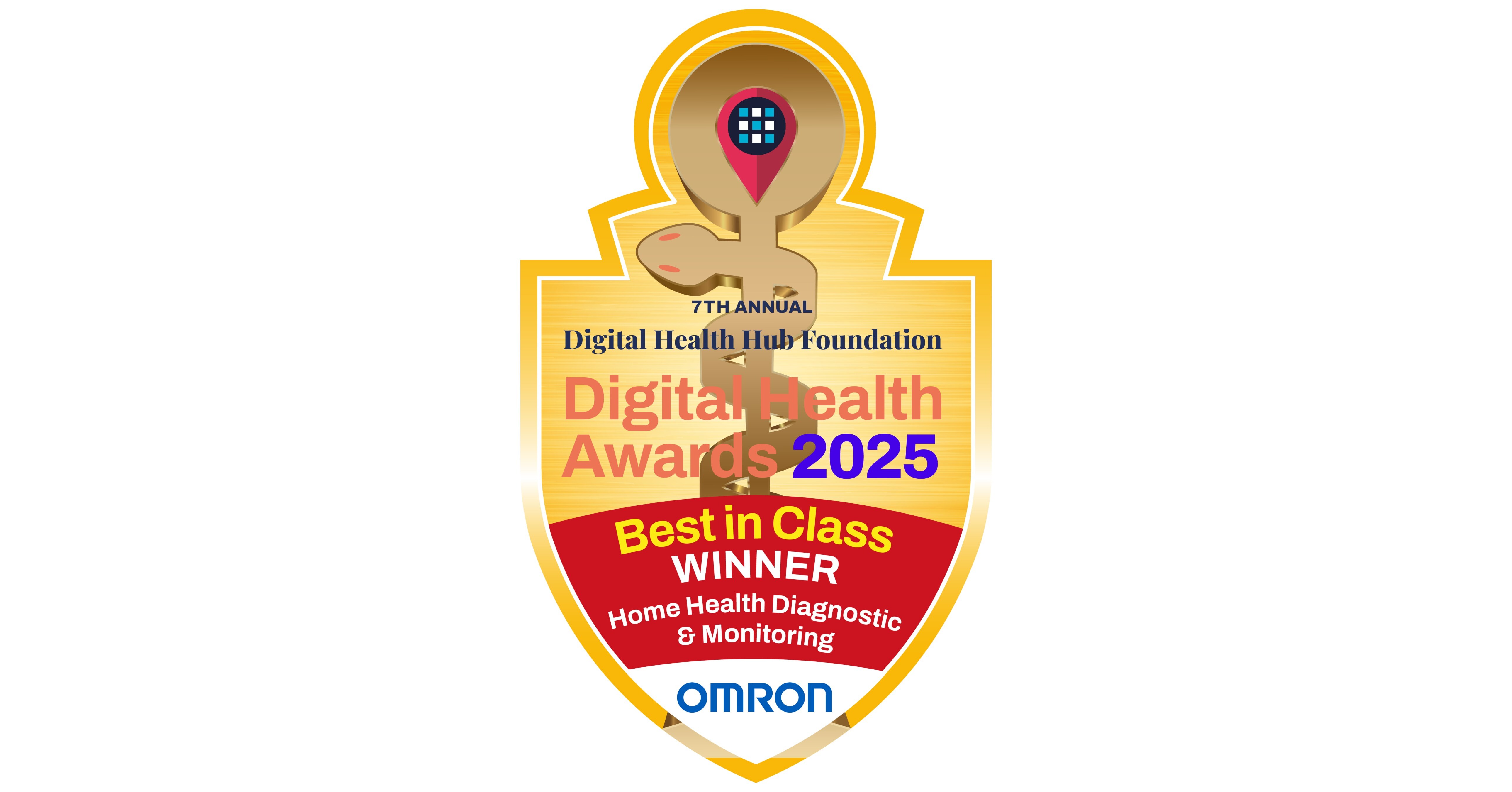 OMRON Healthcare Wins Best in Class in the 2025 Digital Health Awards at HLTH